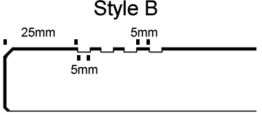 11 Open_UN-filled anti-slip lines Style B cad style v1